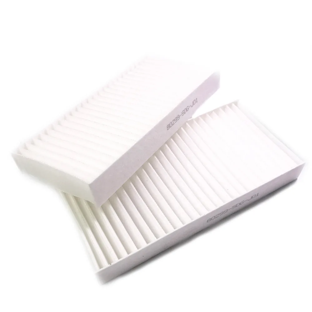 2pcs Cabin A/C Air Filter For Honda Civic CRV Element Acura RSX 80292-SCA-G01 